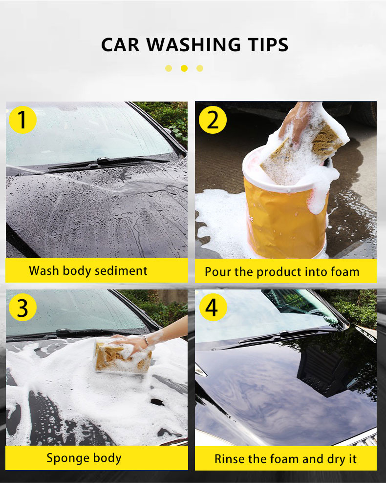 2L Premium Car Wash Shampoo Detailing High Foaming MSDS Certificated