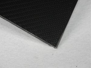 China Black Twill Matte Carbon Fiber Panels use for surfboard / boat centerboard wholesale