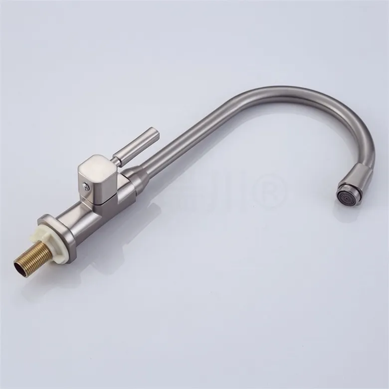 School Bathroom Faucet Accessory Type Zinc Alloy Hot And Cold Single Handle Kitchen Faucet