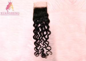 China Raw Italian Wave With 4*4 Lace Front Closure 100% Virgin Human Hair wholesale