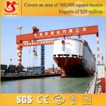 Shipbuilding Gantry Crane near sea, ship to shore crane