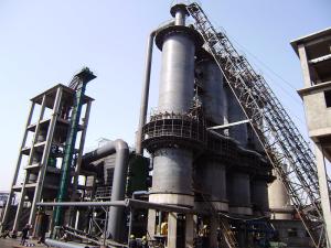 China Complete Quick Lime Plant , Vertical Lime Kiln Less Construction Land wholesale