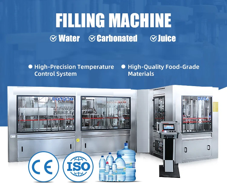 Small Energy Drinks Beer Cola Sparkling Water Pop Can Filling Machine for Production Line