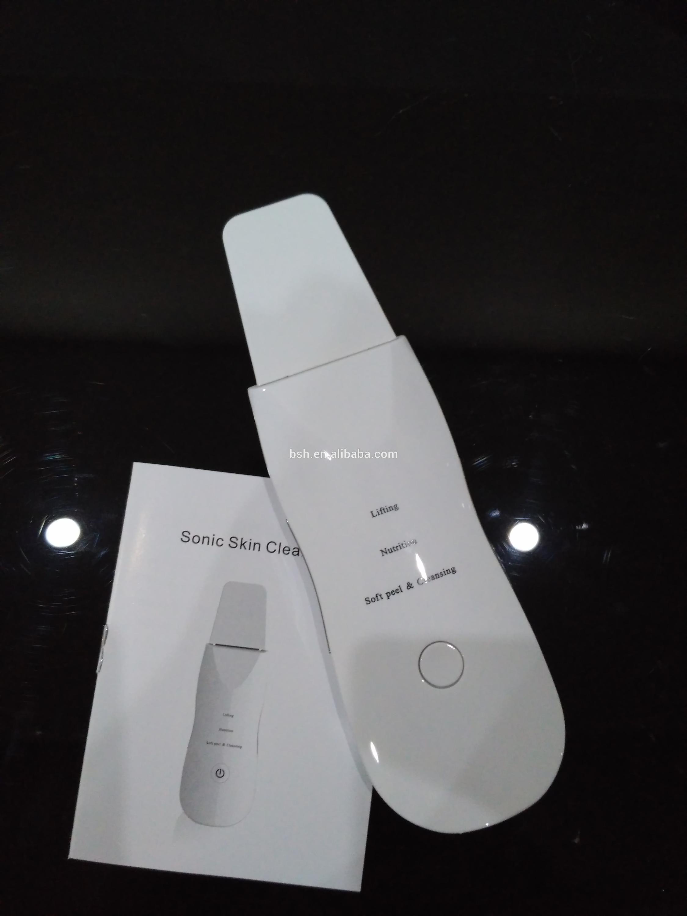BF1201 Ultrasonic Facial Skin Scrubber Cleaner Skin Rejuvenation Anti-aging Machine