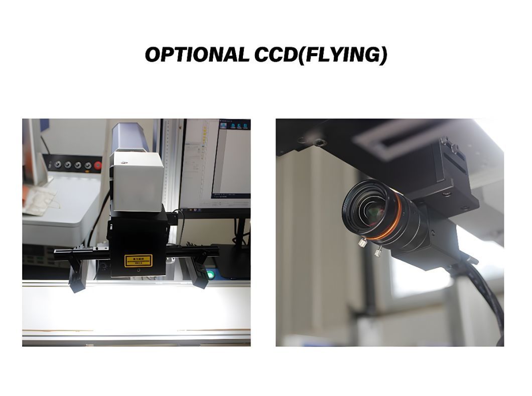 High Speed Vin Code Date Code Serial Number Flying Cable Laser Marking Machine