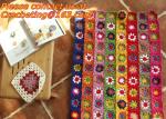 Handmade Crochet Blankets Towel Blanket Crochet Blanket American Style Plaid