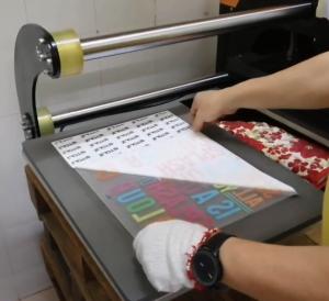 China A + B No Cut Self Weeding Heat Laser Transfer Paper Light Dark Color wholesale
