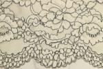 Stereoscopic Lingerie Lace Trim , 23cm Stretch Elastic Lace Trim