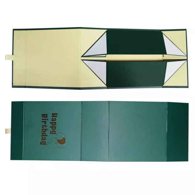 Custom Logo Birthday Gift Box , Foldable Gift Box With Magnetic Lid