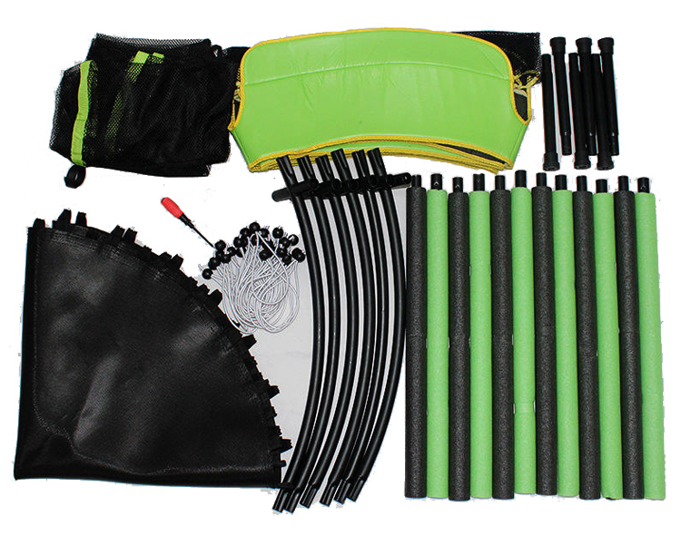 Indoor Fitness Jumping Bed Trampoline for Kids and Adults 1.4*1.4*1.65 M or OEM Size