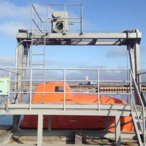 China IACS Approved SOLAS 70KN, 95KN Offshore Platform Davit For Lifeboat wholesale