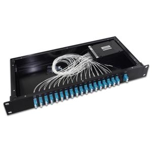 China 4 Channel Fiber Mux Demux 1271 Nm Optical Multiplexer And Demultiplexer wholesale