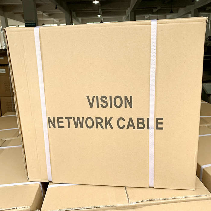Zero Halogen Bulk FTP CAT6 Ethernet Cable Shielded 23AWG Copper Network Wire