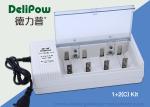 4 Slots C10000 / D5000 Nimh Aaa Rechargeable Batteries With Charger
