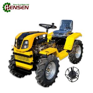 China Full-Time 4x4 Diesel Tractor Mini Tractors for High Working Efficiency wholesale