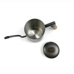 Long Narrow Spout Matte Black Pour Over Kettle Hand Drip Coffee Pouring Kettle