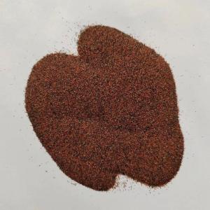 China water jet CNC cutting Abrasive medium Almandine rock washed Garnet sand mesh 80 HS code 25132000 wholesale
