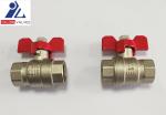Dn15 Forged Brass Ball Valve T Handle Chrome Plated