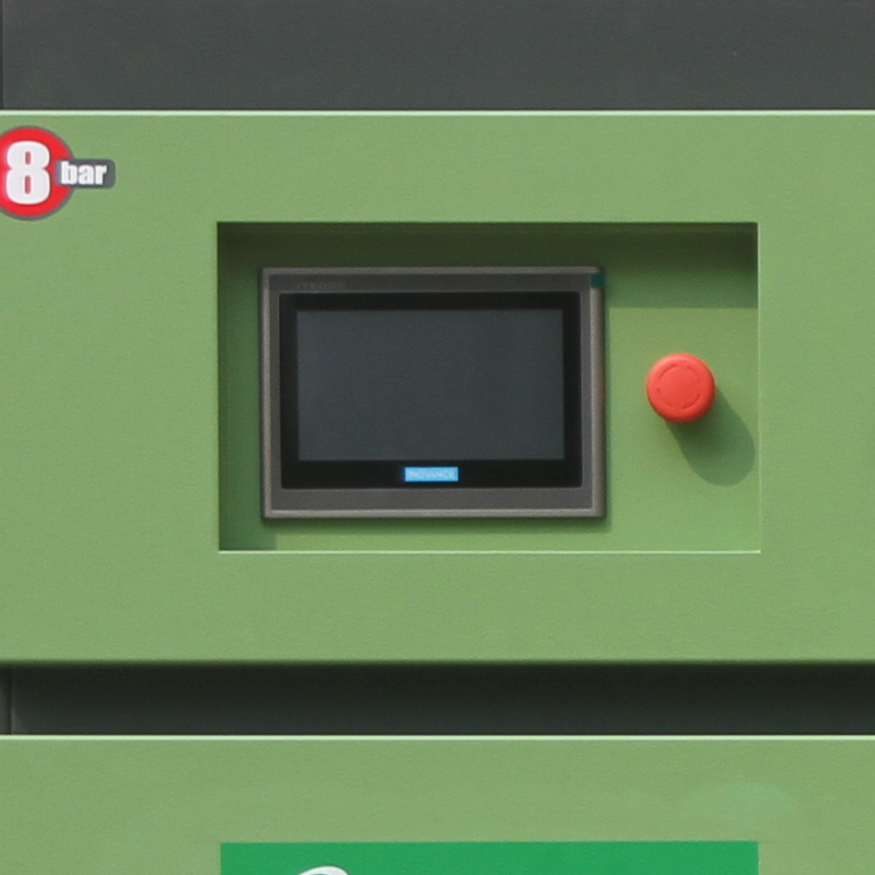Jucai 75kw 100 Hp Screw Air Compressor Variable Frequency