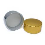 Shiny Gold Silver 28mm Liquor Whisky Bottle Caps Cover Non Refillable