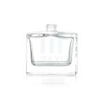 Glass Perfume Bottle Packaging with Logo and Plastic Closure