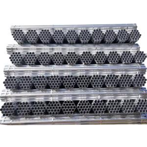 China Round Q215A Q215B Galvanized Steel Pipe Tubing 1.2-15.7mm Thickness wholesale