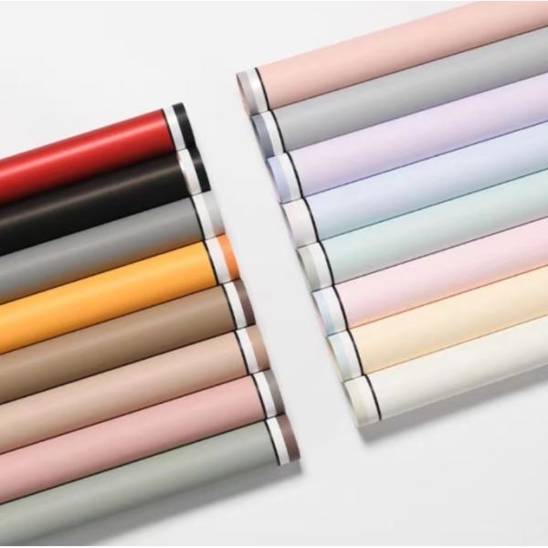 58*58cm Florist Wrapping Paper Material for Memory Photo Frame Solid-Color Border Eurasian Paper Korean-Style Bouquet Packing