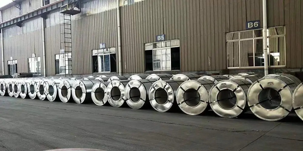 0.18mm Z40 Zero Spangle Galvanized Steel Shinny Surface Non Skin Pass Chromated Unoiled For Roofing Building Material