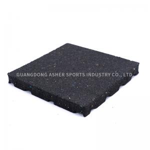 China Anti Fatigue  Gym Rubber Mat Rolls EPDM Material  Interlocking Floor Tiles type wholesale