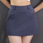 Women Golf Tennis Skirt High Stretch Athletic Skorts Skirts With Zip Pockets