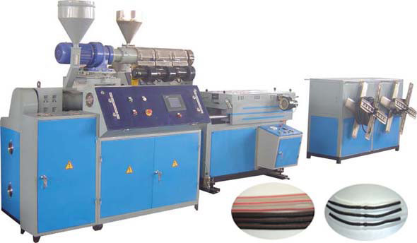 Extrusion Plastic Corrugated Pipe Production Line , PECorrugated Plastic Pipe