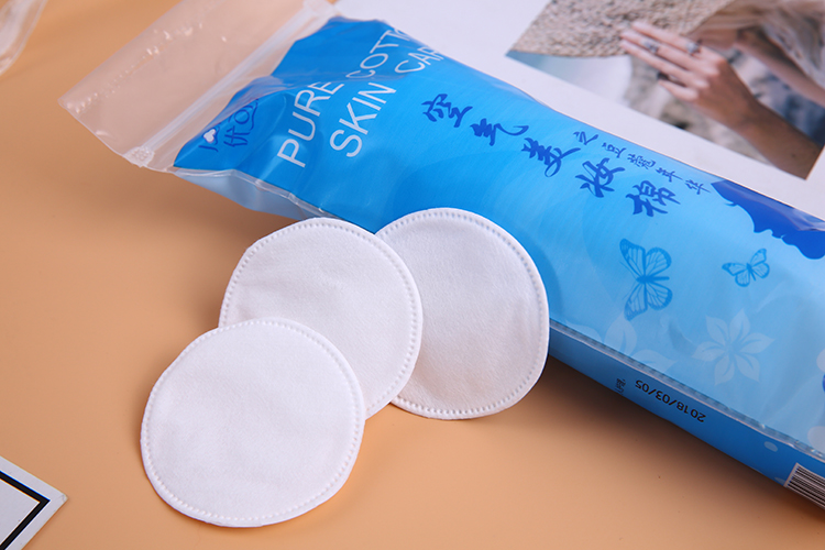 Thick Moist Beauty Cotton Pads Certified Organic Ear Eye Makeup Remover