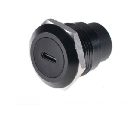 Zinc Alloy Round Data Connector for Audio Devices Dustproof and Durable
