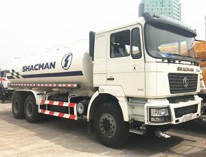 China 350HP Shacman 6x4 15000 Liters Water Truck Tanks on sale