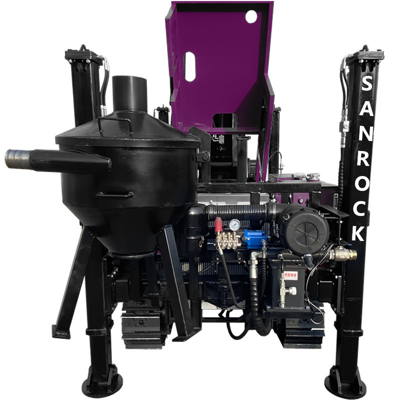 High Mobility Hydraulic Drilling Machine Lifting Force 10T Core Drilling Equipment Reverse Circulation RC Drilling Rig