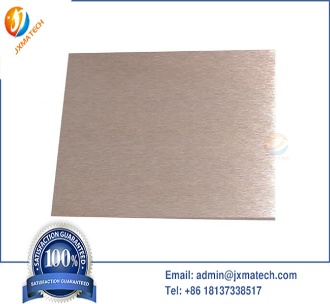 Polishing Burnishing Tungsten Copper Sheet Cu25W75 Tungsten Copper Plate