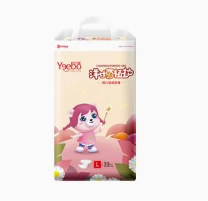 China light and soft diaposablle tape diaper with Yeebo Diaper wholesale