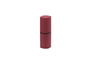 China SGS Plum Aluminum Rubber Painting Rhombus Shape Lip Balm Containers wholesale