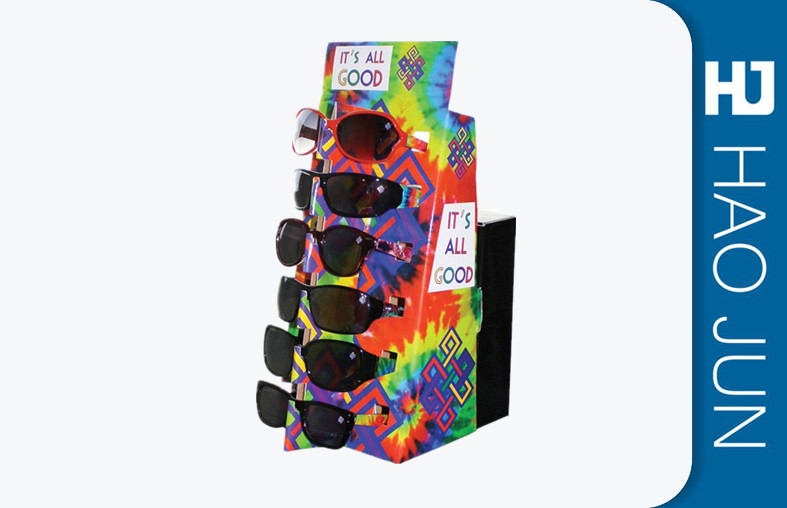 Plat Packed Cardboard Product Displays Point Of Purchase Displays CMYK / PMS Color