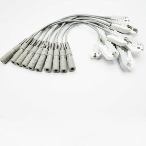 China Adult / Pediatric 10 Lead ekg adapter cable leaders , Banana 4.0 Clip Banana Ekg Electrodes wholesale