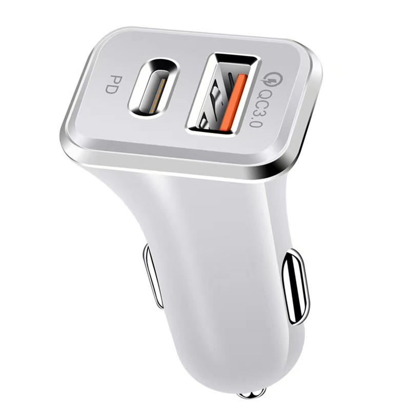 Fast Charging Dual Portable Car Charger QC3.0 PD FLOVEME 36W