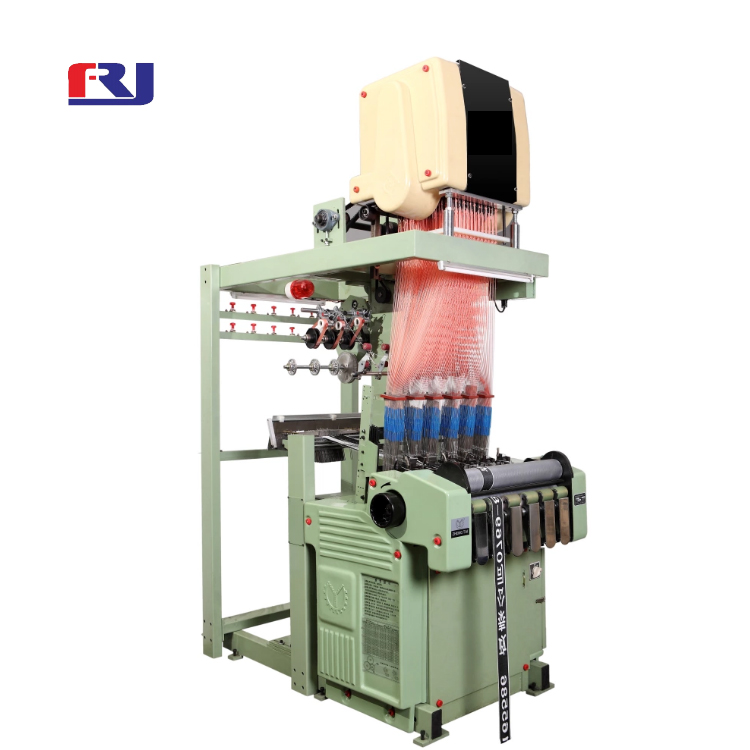 Electronic Loom Elastic Tape Making Machine 1200 RPM Webbing Jacquard Weaving Machine