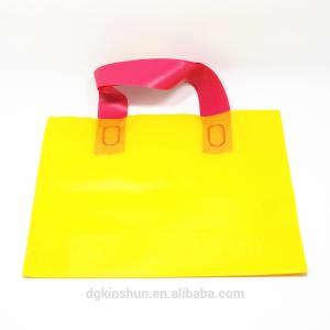 China Custom Own Logo Printing Cheap Gift Plastic Die Cut Hdpe Shopping Bag wholesale