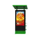 Modern outdoor digital waterproof LCD advertising charging pile advertising