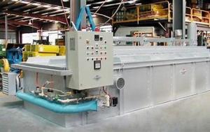 China 300000Kcal/H Electric Zinc Coating Furnace Touch Screen Control wholesale