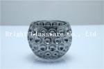 2016 high quality promotional glass candle holder, candle container