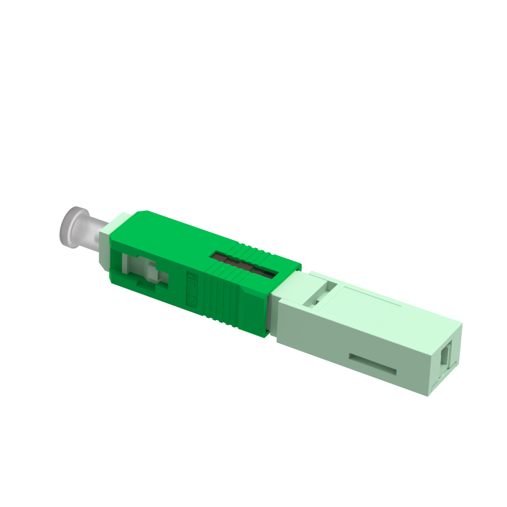 Simplex SC APC Fiber Optic Fast Connector 5 Used for Wired LAN Network Field Assembly
