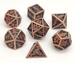 China Handmade Antiwear Resin Polyhedral Dice Portable For Shadowrun wholesale