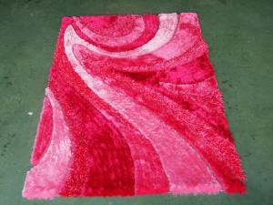 China Pink Popular Structured Shaggy Carpet Popular in Muslim Countries wholesale