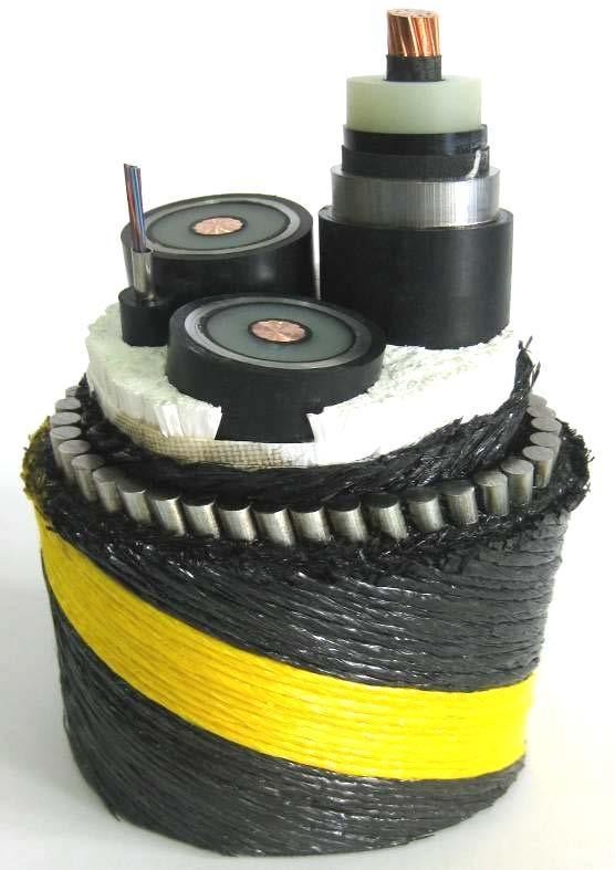 AC Submarine Power Cable XLPE Insulated Medium Voltage